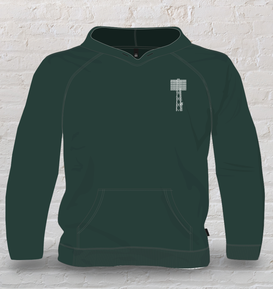 Bakens in de verte Hoodie - Groen / Rotterdam Green